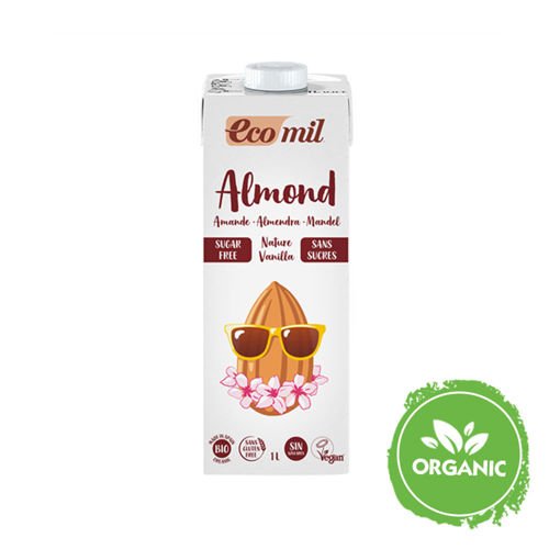 Buy ECOMIL Almond Milk Sugar Free Vanilla Online