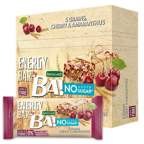 Buy Energy Bar No Sugar Cherry & Amaranthus Online
