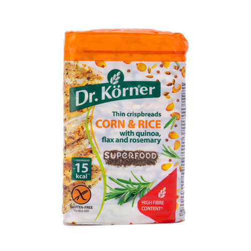 Buy Dr.Korner Flax Quinoa & Rosemary Crispbreads Online