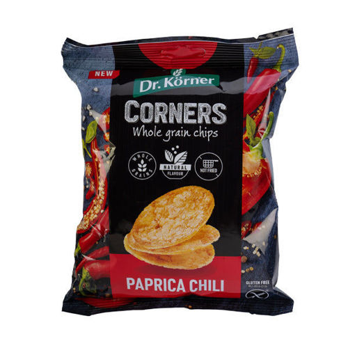 Buy Dr.Korner Whole Grain Chips Paprica Chili Online