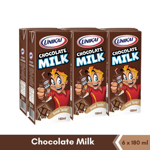 Buy Unikai Chocolate Milk (6x180ml) Online