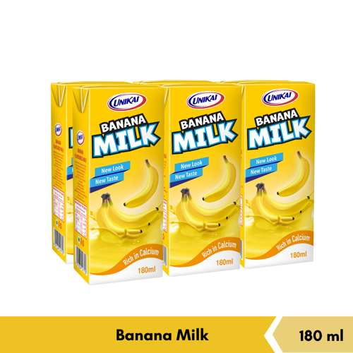 Buy Unikai Banana Milk (6x180ml) Online