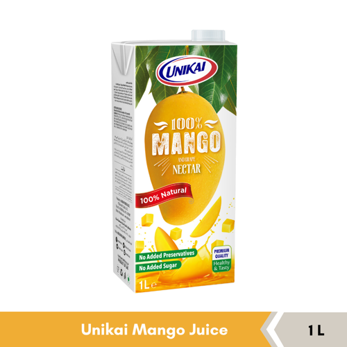 Buy Unikai Mango and Grapes Nectar 1 Liter Online