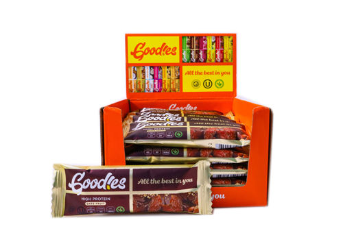 Buy Goodies Protein Bar Date Fruit 24 Pack Online