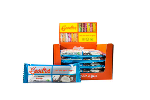 Buy Goodies Protein Bar Coconut 24 Pack Online