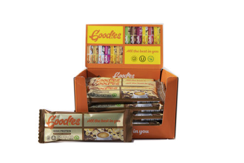 Buy Goodies Protein Bar Banana-Coffee 24 Pack Online