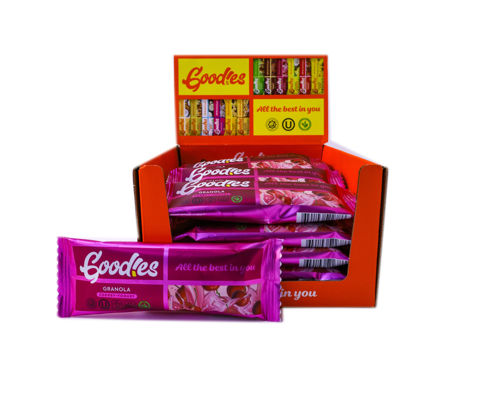 Buy Goodies Granola Bar Cherry-Yogurt 20 Pack Online