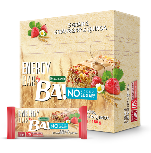 Buy Energy Bar Strawberry & Quinoa Online
