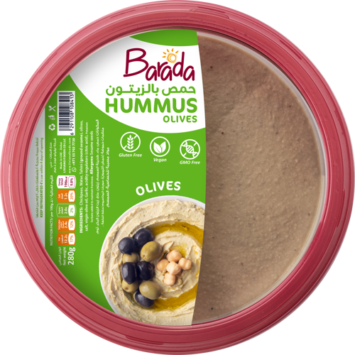 Picture of Barada  Hummus  With Olives