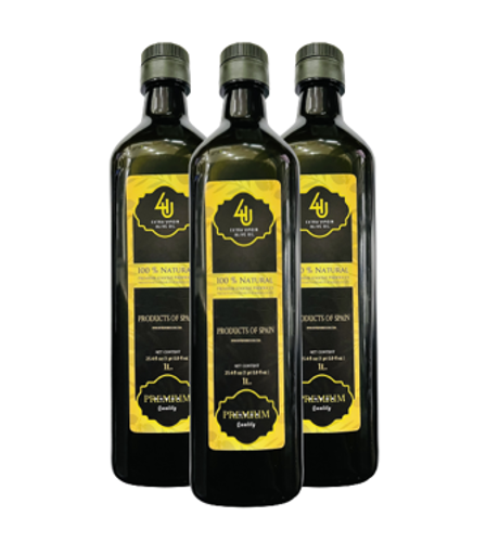 Buy 4U E.Virgin Olive Oil (3X1L) Plastic Online