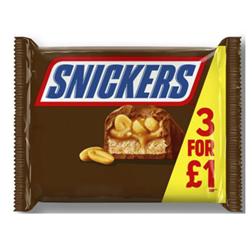 Snickers Chocolate Bars 125.1g Online