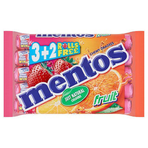Mentos Fruit 5 x 38g (190g) Online