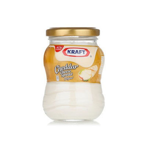 Kraft Cheddar Cheese Glass 230g Online