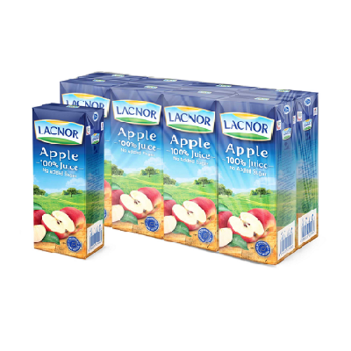 Buy Lacnor Apple Juice (8 X 180ml) Online