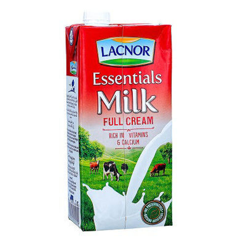 Buy Lacnor UHT Long Life Milk Full Cream 1 Ltr Online