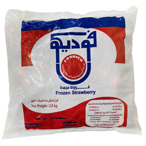 Buy Foodico Frozen Strawberry 2.5 kg Online