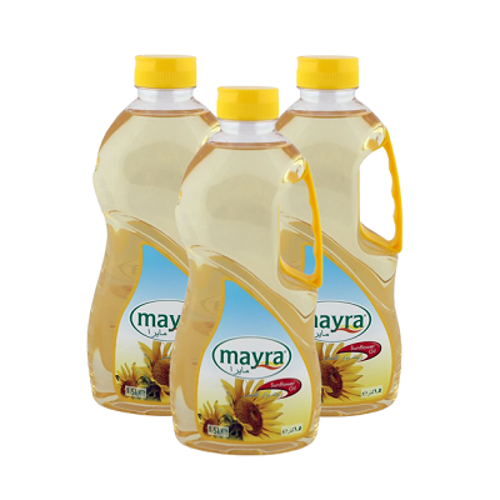 Buy Mayra Sunflower Oil (3 x 1.5 Ltr) Online