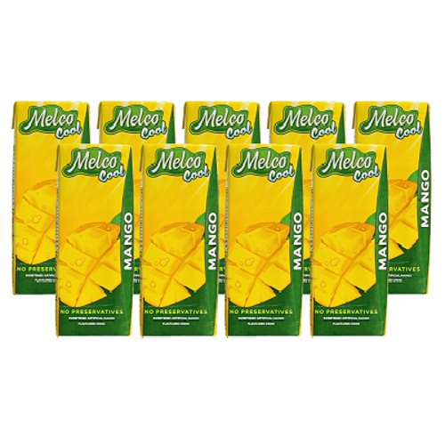 Buy Melco Mango Juice 180ml Pack of 9 Online