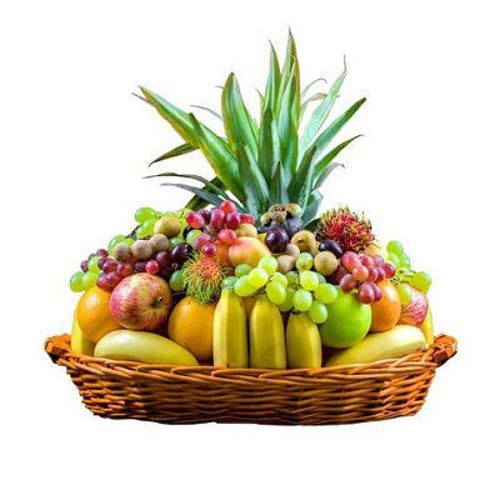 Buy Seasonal & Exotic Eid Fruit Gift Basket (Large) Online
