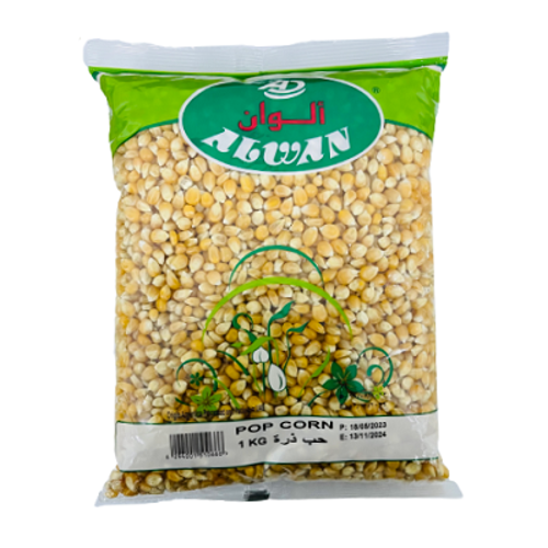 Buy Alwan Pop Corn 1kg Online