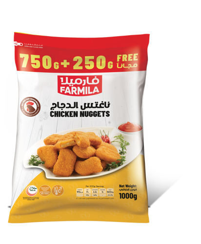 Picture of Farmila Chicken Nuggets 750g+250g - 33% Extra Weight
