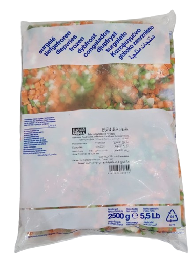 Picture of Farmila Frozen Mixed Vegetables 3 Way (4x 2.5kg)