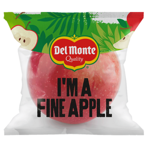 Del Monte Red Apple Single Serve 130g – Fresh, crisp, and perfect for on-the-go!