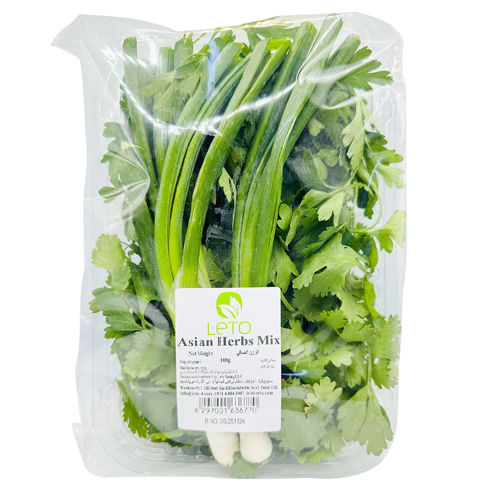 Picture of Leto Asian Herbs Mix 100g (Spring Onions, Coriander, Parsley)