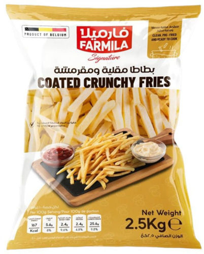 Picture of Farmila  Coated Crunchy French  Fries 7mm Box  (4x2.5kg)