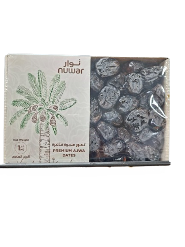 Picture of Nuwar Premium Dates Ajwa 1kg