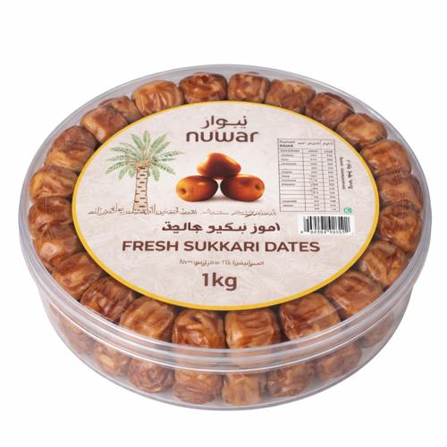 Picture of Nuwar Fresh Sukkari Dates 1kg