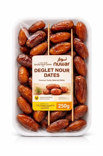 Picture of Nuwar Deglet Nour Dates 250g