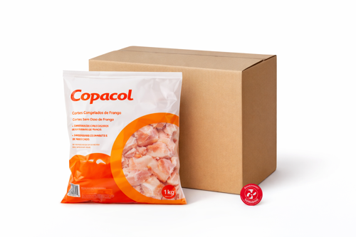 Picture of Chicken Leg Boneless/Skinless Brazil Copacol 12Kg
