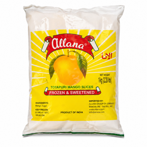 Picture of Mango Slice India Totapuri Allana (20 x1Kg)