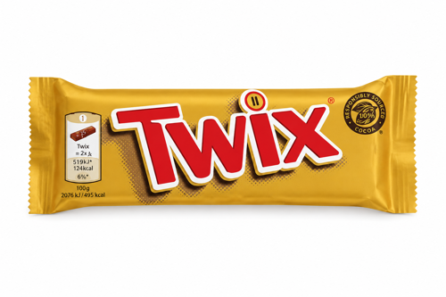 Picture of Twix Chocolate Bar 50G - 25 Pcs