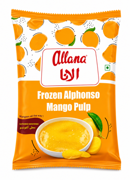 Picture of Allana Mango Pulp Alphonso (16×1 kg)